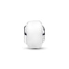 Pandora - Charm Mini Vetro di Murano Bianco