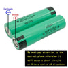 2 Batterie Pile Batteria Ricaricabile Ioni Di Litio 8800mah 3.7v Torce Led