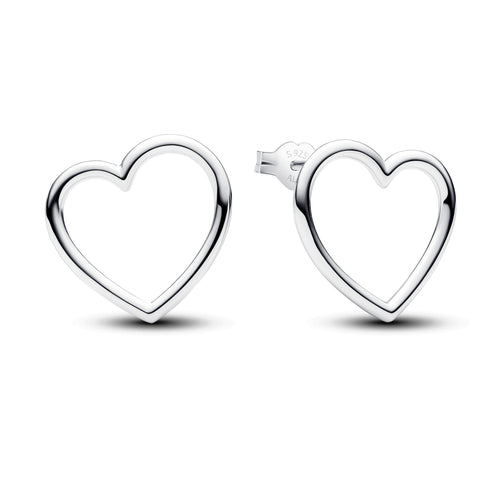 Pandora - Orecchini Cuori Disegnati a Mano