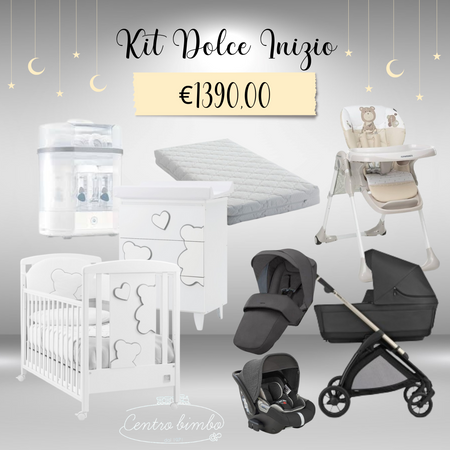 Kit Nascita Completo "Dolce Sogno"