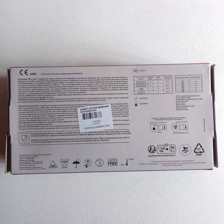 U-Power ONE SHOT tg. XL / 10 - 50 guanti monouso da lavoro in nitrile nero