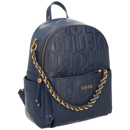 Liu Jo zaino blu linea Adnoide AA5196E0538 Zaini Liu Jo