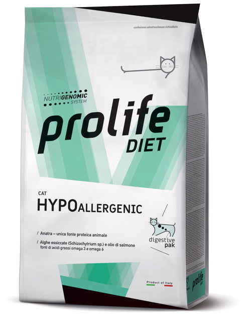 Prolife Diet Hypoallergenic mangime secco Gatti