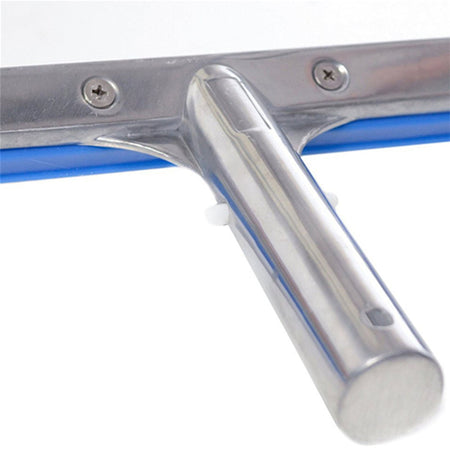 Spazzola professionale per pulizia fondo e parete piscina con rinforzo in alluminio 46 cm