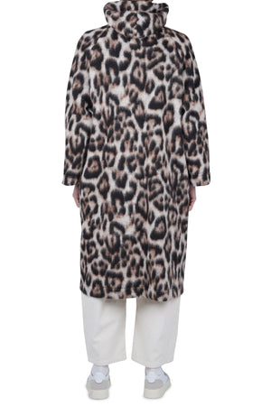 JUCCA Jucca - Giaccone - 461647 - Nero/Beige da donna