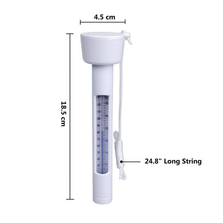 TERMOMETRO GALLEGGIANTE CON CORDA PER PISCINA IDROMASSAGGIO BESTWAY INTEX