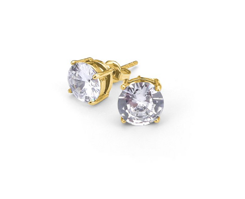 Boccadamo - Orecchini punto luce color oro con zircone piccolo