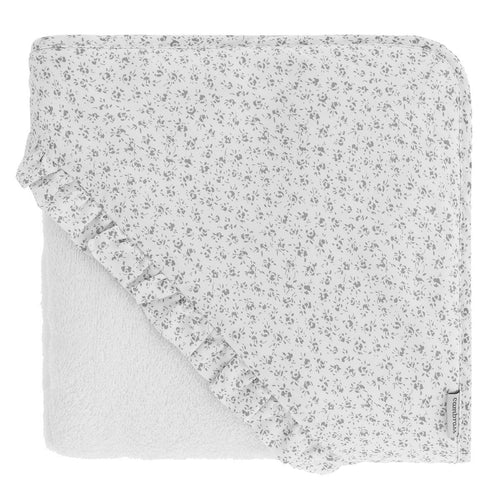 Accappatoio Neonato+Grembiule 100X100X1 Cm Liberty Grey