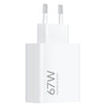 CARICABATTERIA DA RETE 67W XIAOMI USB-A BHR07SKEU WHITE