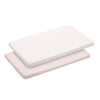 2 Lenzuolo Regolabile - Culla 50X82X10 Cm Liberty Rosa
