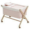 Culla X Di Legno Une Liberty Rosa/Natural 55X87X74 Cm
