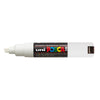 Marcatore Uni Posca Pc8K P.Scalpello 8Mm Bianco Uni Mitsubishi