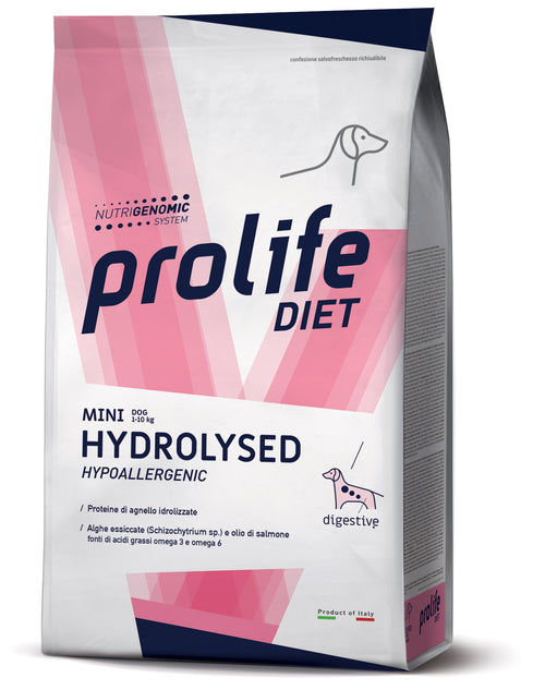 Prolife Diet Hydrolysed Mini mangime secco Cani 1-10kg 500gr