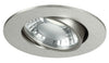 Faretto Tondo Orientabile Alluminio Silver Incasso Cartongesso Led 6 watt Luce Naturale