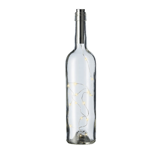 Luci con tappo della bottiglia a LED decorazione natalizia, da 15 LED