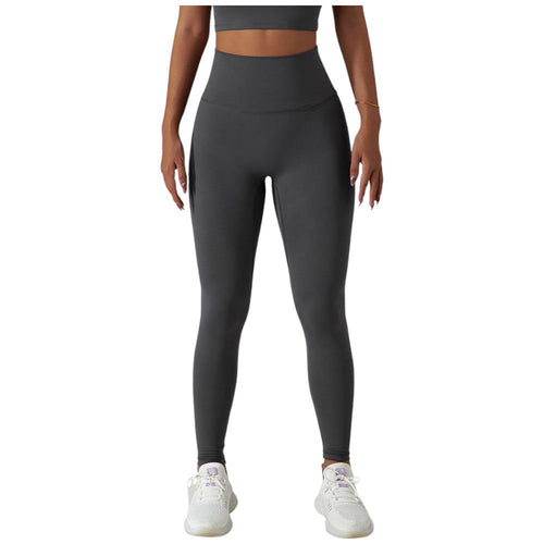 Sei G panta leggings grigio elasticizzato fitnes SEIGS001