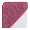 Accappatoio Neonato+Grembiule 100X100X1 Cm 428,1 E Lampone