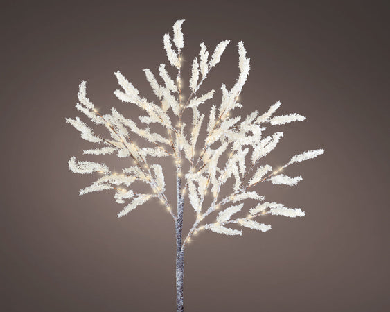 Ramo decorativo con LED decorazione natalizia per composizioni floreali da 120 cm