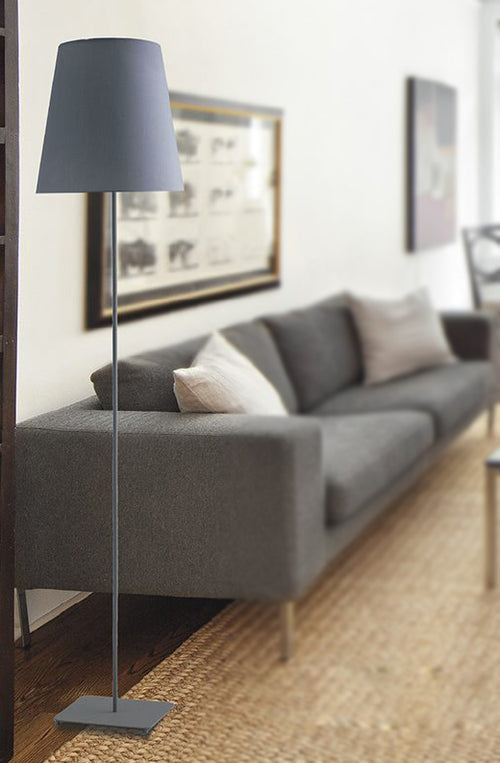 Lampada Lampade da terra Grigio