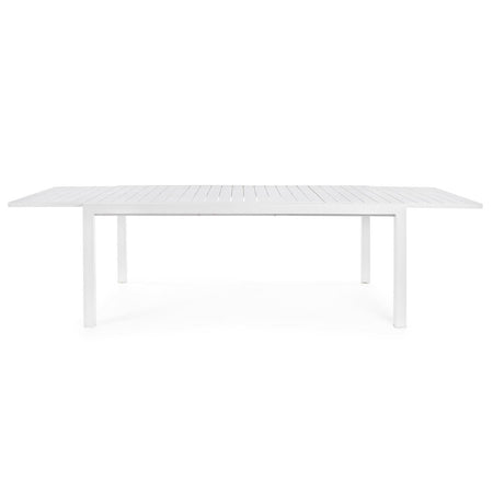 Tavolo allungabile "Atlantic" in alluminio dogato da esterno per giardino e veranda 180/270 cm