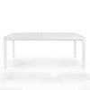 Tavolo allungabile Atlantic in alluminio dogato da esterno per giardino e veranda 180/270 cm