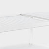 Tavolo allungabile Atlantic in alluminio dogato da esterno per giardino e veranda 180/270 cm