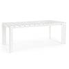 Tavolo Atlantic in alluminio dogato da esterno per giardino e veranda 188 cm