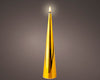 Candela decorativa a forma di  cono a LED decorazione natalizia, da 27.50 cm