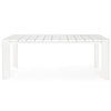 Tavolo Atlantic in alluminio dogato da esterno per giardino e veranda 188 cm