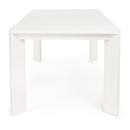Tavolo "Atlantic" in alluminio dogato da esterno per giardino e veranda 188 cm