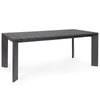 Tavolo Atlantic in alluminio dogato da esterno per giardino e veranda 188 cm