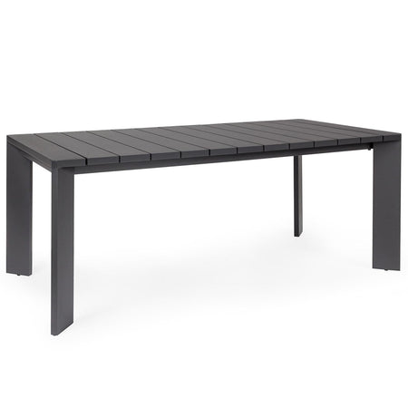 Tavolo "Atlantic" in alluminio dogato da esterno per giardino e veranda 188 cm