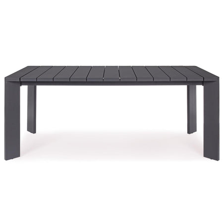 Tavolo "Atlantic" in alluminio dogato da esterno per giardino e veranda 188 cm