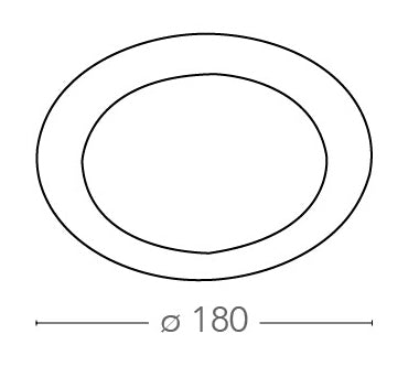 Faretto Alluminio Bianco Tondo Incasso Controsoffittatura Led 12 watt 5500 kelvin