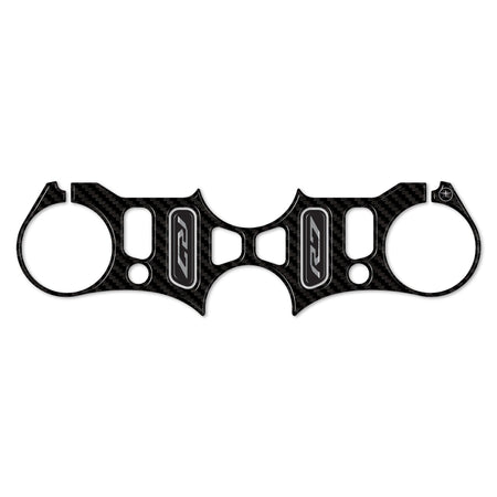 Adesivo 3D Protezione Piastra Forcella Sterzo compatibile con Yamaha R7 2021-24