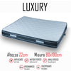 Materasso Luxury 80x190 in poliuretano alto 22cm