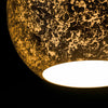 Lampada a 2 sospensioni 60W 2xE27 oro GLAM