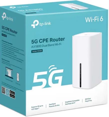 ROUTER 5G DUAL BAND LTE WIRELESS TP-LINK AX1800 ARCHER NX210