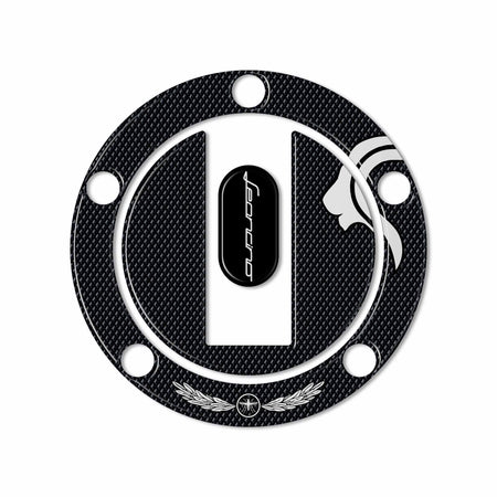 Adesivo 3D Protezione tappo serbatoio compatibile con Benelli Leoncino 800