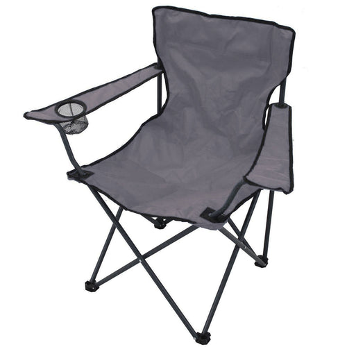 Poltrona da campeggio con chiusura ad ombrello Giada spiaggina in acciaio per mare e Balcone