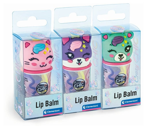 Clementoni - Crazy Chic Balsamo Labbra Cuccioli Assortito 18139