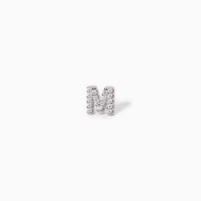 Mabina - Mono orecchino lettera M