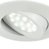 Incasso Controsffitto Faretto Tondo Policarbonato Bianco Led 5 watt Luce Calda
