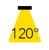 Faretto Policarbonato Nikel Tondo Incasso Cartongesso Led 5 watt Luce Calda