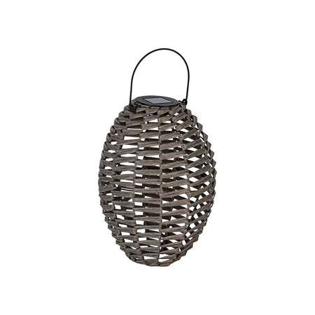 Lampada Industrial Da Esterno Z_Solar Grande Led Metallo Grigio