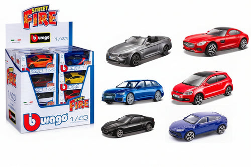 Burago Street Fire Macchine Scala 1:43