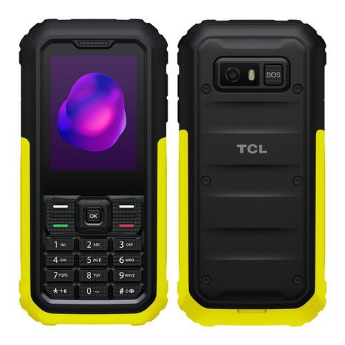 Tcl 3189 6,1 cm (2.4\) nero, giallo telefono con fotocamera - 3189D 3BLCWE12