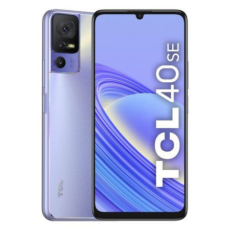 Tcl 40 se 17,1 cm (6.75\") doppia sim android 13 4g usb tipo-c 4 gb 128 gb 5010 mah viola - 4894461958873