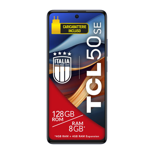 Tcl 50 se 17,2 cm (6.78\) doppia sim android 14 4g usb tipo-c 6 gb 256 gb 5010 mah blu - TCT611B1-2ALCA112