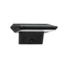 Applique Moderna Da Esterno Z_Solar Led Plastica Nero